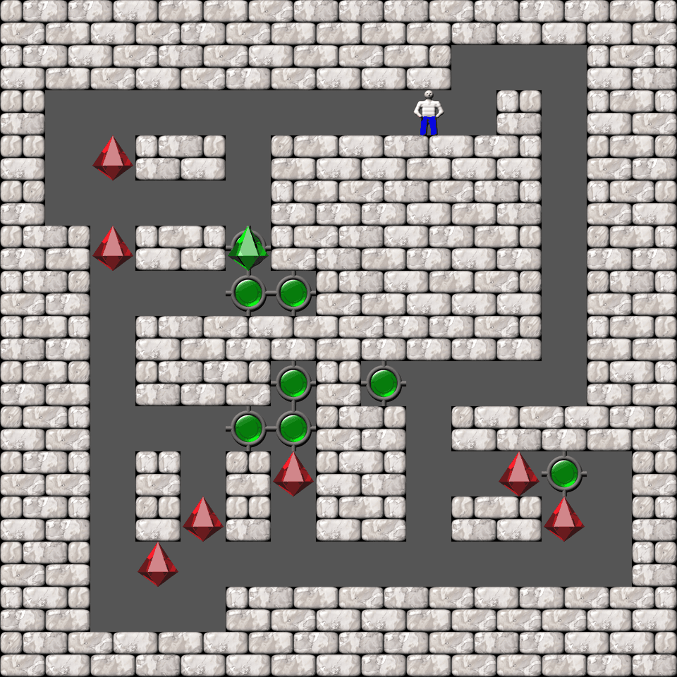 Sokoban Bugs509 collection level 157